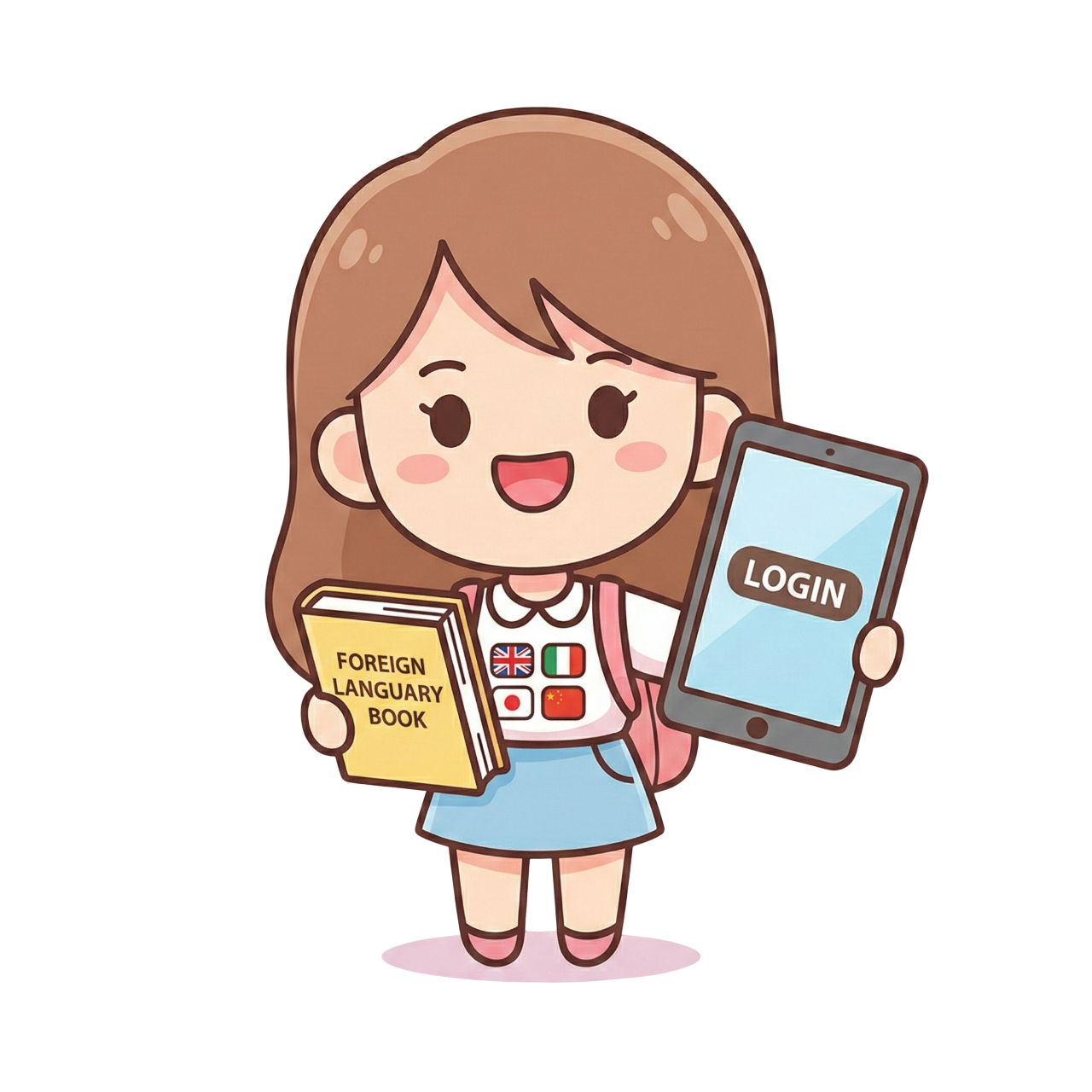 Login Mascot